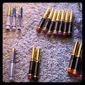 HUGE LOT *swatched* LipSense by Senegence